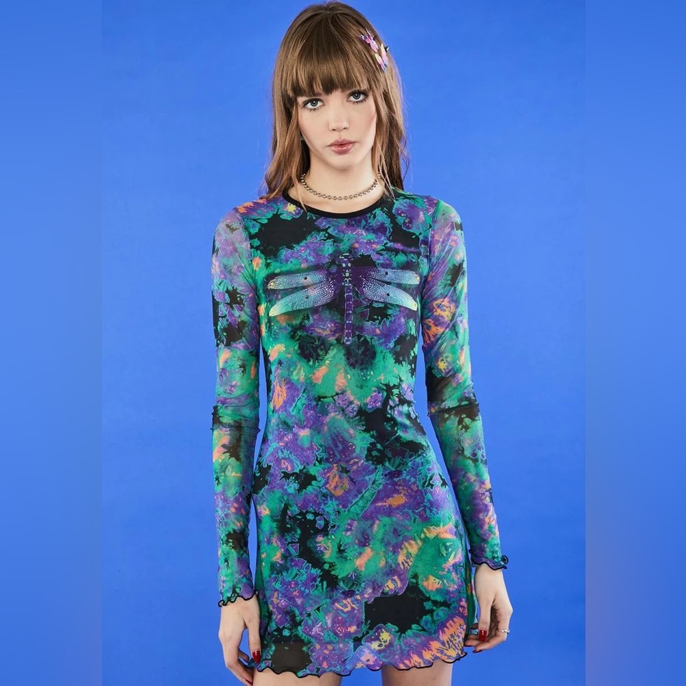 Dolls Kill x Delia’s Dragonfly dress